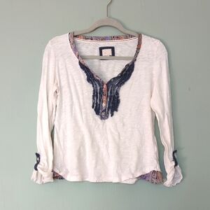 Anthropologie Long Sleaved Top